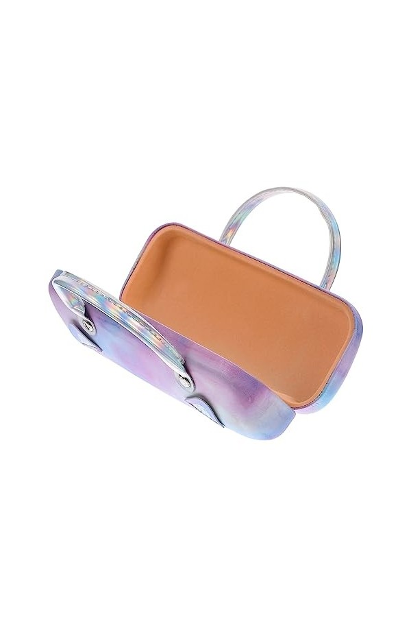 COOLHIYA Étui à Lunettes Portatif Étui à Lunettes De Soleil Pour Enfants Étui à Lunettes Coque Rigide Porte-lunettes Pour Enf