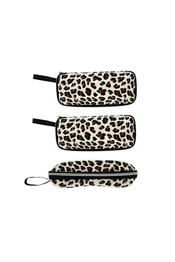 Healifty 3 Pièces Femme Étui À Lunettes Lunettes De Soleil Écraser Lunettes En Plein Air Portable Unisexe Stockage Lunettes O