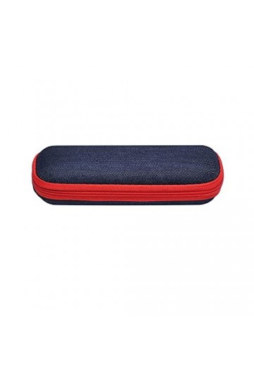 1 PC étuis à lunettes portables couverture lunettes de soleil étui rigide for femmes hommes boîte à lunettes avec lanière fer