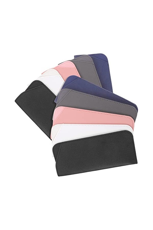 Zerodeko 10 Pièces Étui à Lunettes En Cuir Souple Étuis à Lunettes Souples Pour Hommes Étui à Lunettes Souple Étui De Rangeme