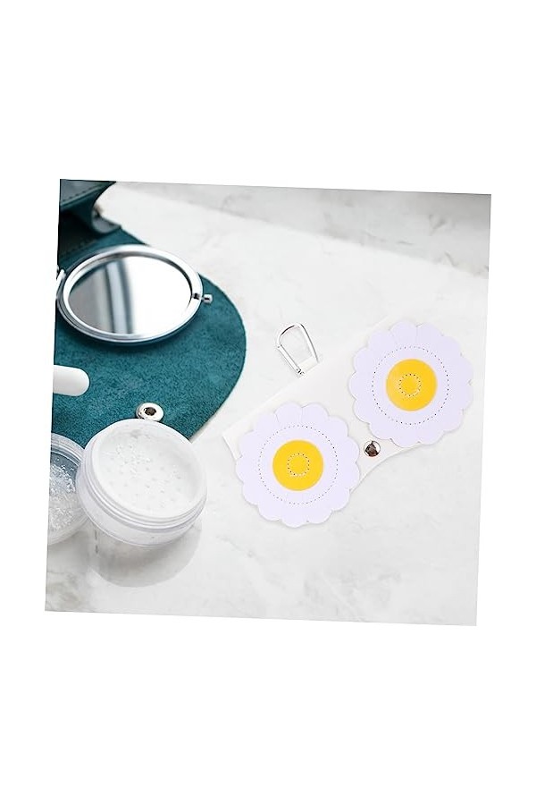 NIYANGLE Boîtier Extérieur 2 Pièces Lunettes De Soleil Blanc Sac De Lunettes De Soleil Porte-Lunettes Étuis À Lunettes Montur