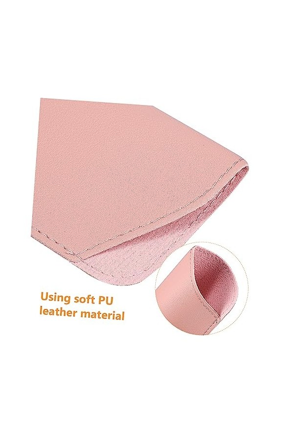 ULTECHNOVO 6 Pièces Étui En Cuir Étui À Lunettes En Cuir Étui À Lunettes Lunettes Sac Doux Étui À Lunettes De Soleil Étui À L