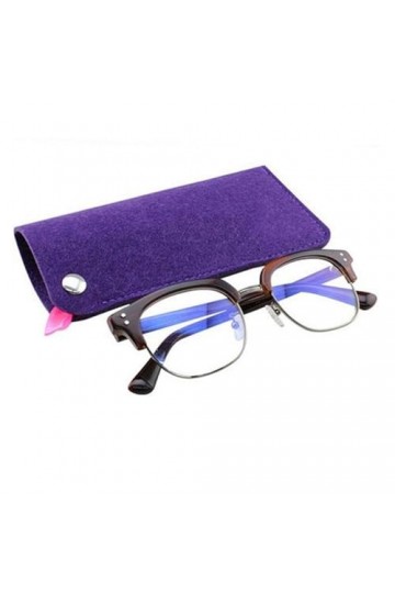 TOOSII Accessoires Pride pour Femmes Sac à Lunettes en Feutre, Sac à Lunettes Non tissé Multicolore épais, Sac de Rangement M