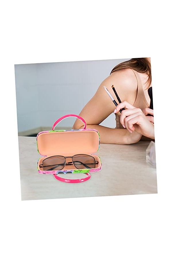 SOIMISS Box ChildrenS Creative Portable Étui À Lunettes En Cuir Étui À Lunettes De Soleil En Cuir Femmes Lunettes Étui À Lun