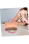 SOIMISS Box ChildrenS Creative Portable Étui À Lunettes En Cuir Étui À Lunettes De Soleil En Cuir Femmes Lunettes Étui À Lun