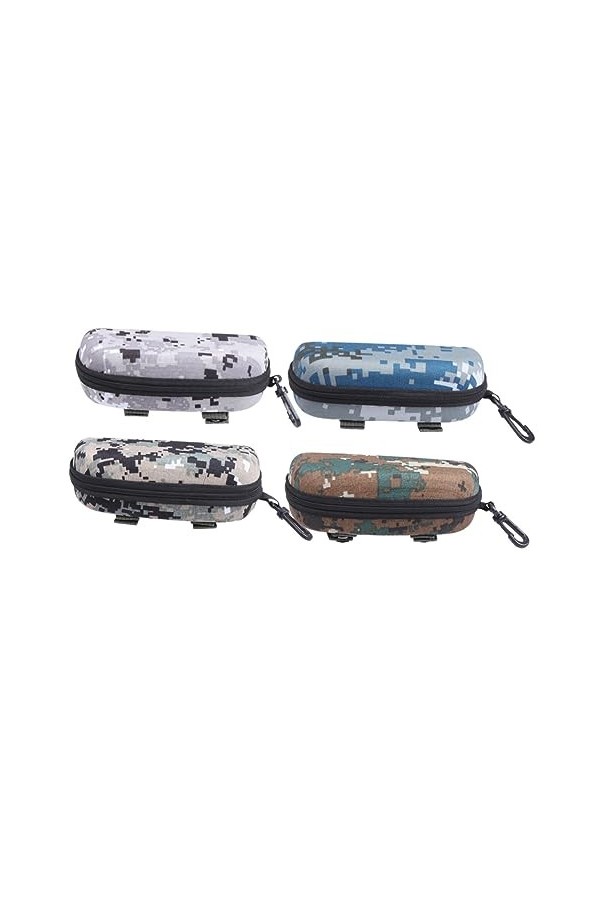 INOOMP 4 Pièces Zip Ups Pour Femmes Étui À Lunettes De Voyage Étui À Lunettes Pour Femmes Étui À Lunettes Porte-Lunettes À Gl