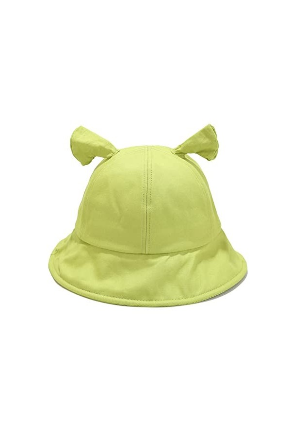 YAMEE Shrek Bob pour homme et femme - Pour lété, les voyages, la plage, le soleil - Chapeau amusant pour cosplay, Vert, tail