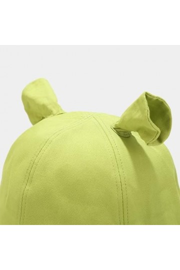 YAMEE Shrek Bob pour homme et femme - Pour lété, les voyages, la plage, le soleil - Chapeau amusant pour cosplay, Vert, tail