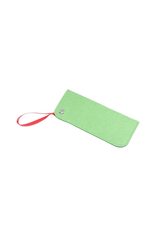 SOIMISS 4 Pièces Pochette De Lunettes De Soleil De Mode Pochette De Lunettes En Feutre Étui À Lunettes Avec Boucle Sac De Ran