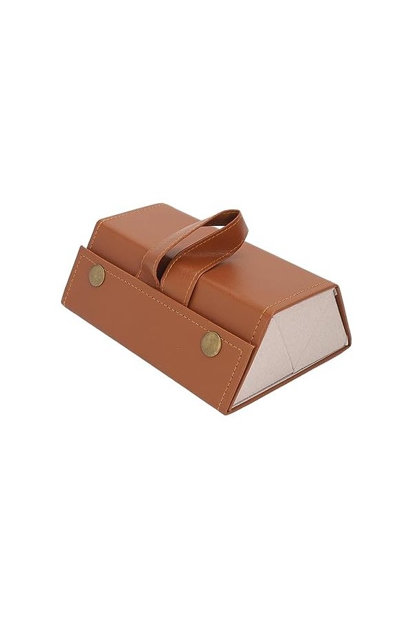 Étui à Lunettes Pliable, étui à Lunettes Pliable à 3 Emplacements, Boîte à Lunettes de Soleil à Compartiments Multiples, Prés