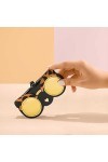 Bohend Mode Étui à lunettes Cuir Des lunettes de soleil Poche Voyager Portable Étui à lunettes avec aimant pour fille et femm