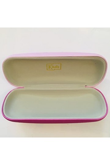 KIUB Etui à lunettes rigide - motif Paris Tour Eiffel en fleurs comme un bouquet