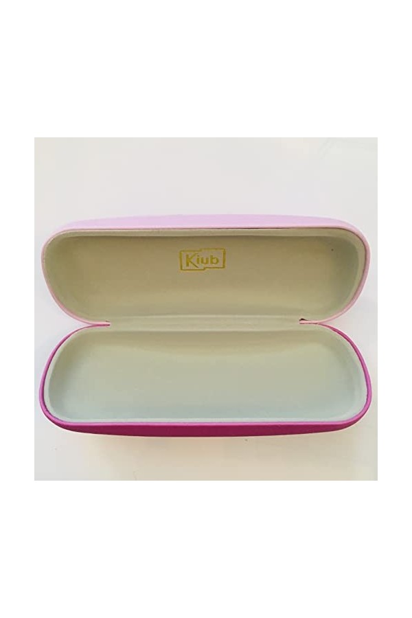 KIUB Etui à lunettes rigide - motif Paris Tour Eiffel en fleurs comme un bouquet