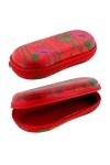 Pylones, Étui à lunettes rigide - Voyage Coquelicots 16x7,5cm