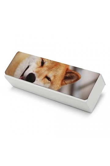 ASDTEHCY Smile Shiba Inu Étui à lunettes pour homme et femme, Smile Shiba Inu, taille unique