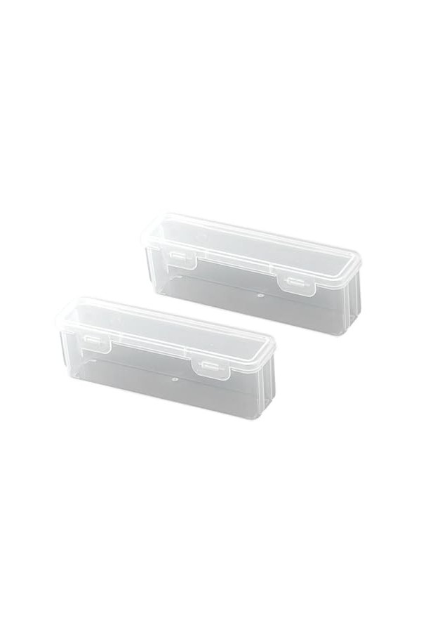 FOYTOKI 2 Pièces Boîte à Lunettes Étuis à Lunettes De Soleil Affichage De Lunettes De Soleil Rangement De Boite En Plastique 