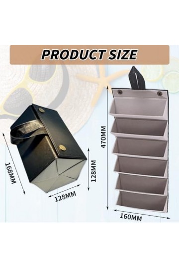 Organisateur de lunettes Killogood, support pliable mural pour lunettes, rangement pour plusieurs paires de lunettes de solei