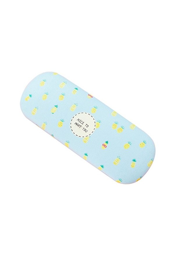 Verlike Étui à lunettes rigide portable pour étudiant - Rose - 16 cm x 6 cm x 3.5 cm