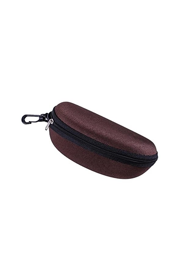 MAYABI étuis à lunettes, Protable lunettes de soleil protecteur lunettes de lecture sac de transport fermeture éclair rigide 
