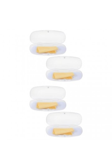 PACKOVE 4 Pièces à Lunettes Étuis à Lunettes Récipient à Verres Lunettes De Soleil De Sport Pour Hommes Valise De Voyage Port