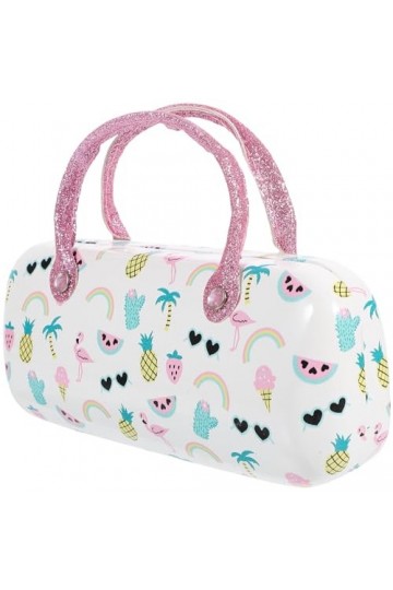 GALPADA Organisateur De Lunettes De Soleil Collecteur Boîte À Lunettes De Dessin Animé Portable Lunettes De Soleil De Voyage 