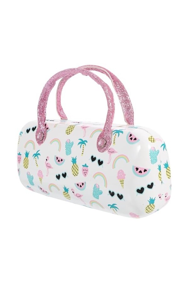 GALPADA Organisateur De Lunettes De Soleil Collecteur Boîte À Lunettes De Dessin Animé Portable Lunettes De Soleil De Voyage 