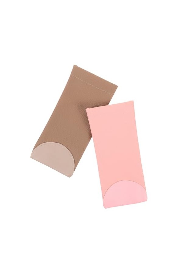 SOIMISS 2 Pcs Lunettes Sac De Rangement Lunettes De Soleil Lunettes Support De Stockage De Rangement De Lunettes Portable Por