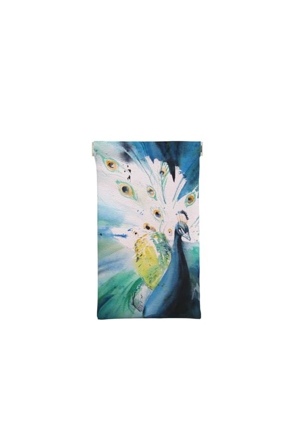 LAMAME Étui à lunettes de soleil en cuir souple Motif galaxie, Femmes en Égypte ancienne, taille unique