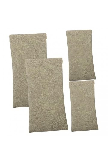 FUNOMOCYA 4 Pièces Sac De Rangement Pour Lunettes À Lunettes Souple Pochette à Lunettes À Lunettes De Soleil Porte- Hommes Et