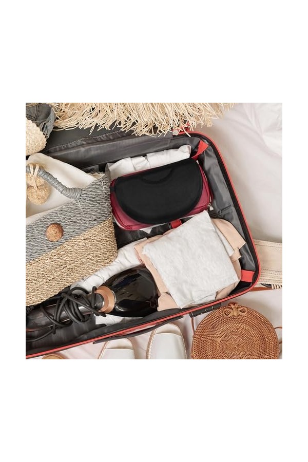 ifundom À Lunettes Portable Boîte À Lunettes À Fermeture Éclair À Lunettes Dextérieur Porte-Lunettes Déquitation