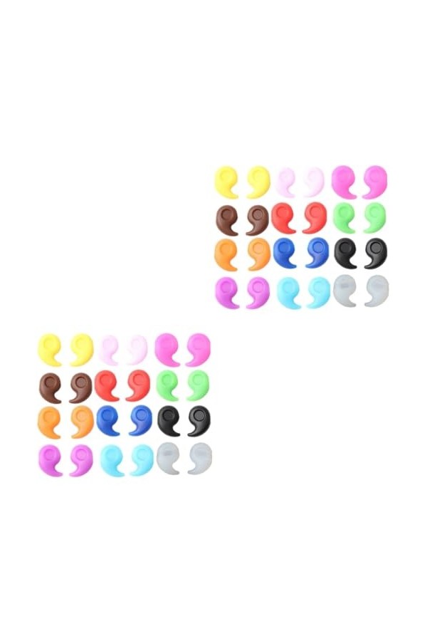 GALPADA 24 Paires De DOreille Pour Lunettes Poignées DOreille Antidérapantes Embouts De Lunettes Retenue De Lunettes Poigné