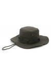 GEMVIE Chapeau Bob Homme Femme Chapeau de Soleil Anti-UV Été Pliable Chapeau de Pêche avec Mentonnière pour Alpinisme Randonn