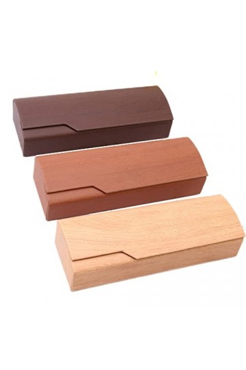 Étuis à Lunettes pour Homme et Femme Étui à Lunettes Rigide Étui à Lunettes Rigide Femme 3 Pièces Étui à Lunettes Rigide Port