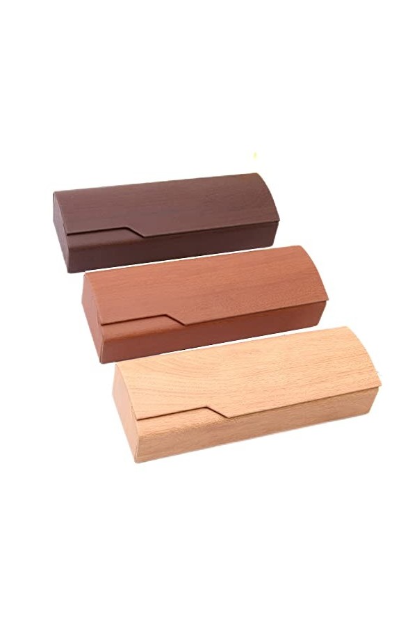 Étuis à Lunettes pour Homme et Femme Étui à Lunettes Rigide Étui à Lunettes Rigide Femme 3 Pièces Étui à Lunettes Rigide Port