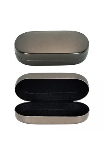 molshine Étui à lunettes de soleil à coque rigide, grand étui à lunettes classique pour femmes hommes, lunettes de soleil Br