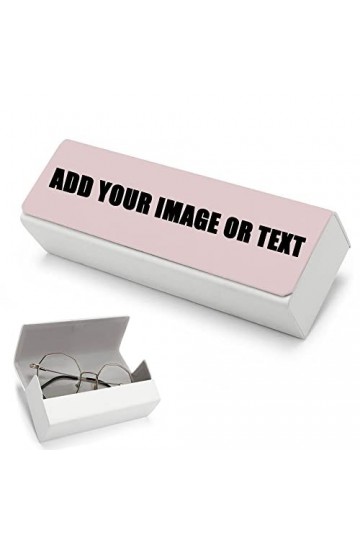 Étui à lunettes à coque rigide personnalisé, étui à lunettes de soleil portable en cuir PU pour hommes et femmes, étui à lune