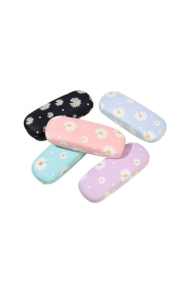 Portable étui à lunettes lunettes de soleil sacs lecture lunettes boîte femmes stockage dur étuis à lunettes Color : A-green