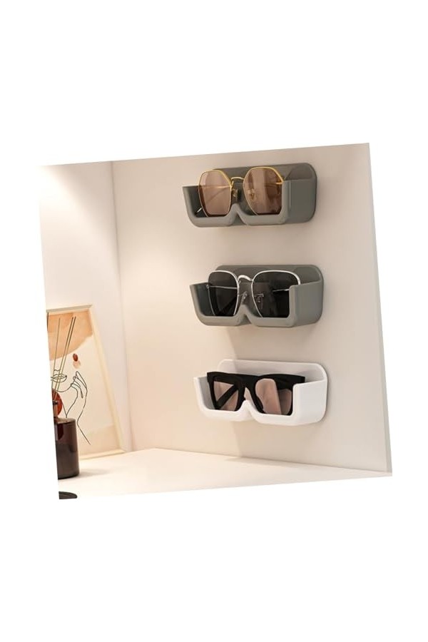Artibetter 3 Pièces Présentoir Présentoirs Étuis À Lunettes Placard Étuis À Lunettes Support Mural Étui À Lunettes De Soleil 
