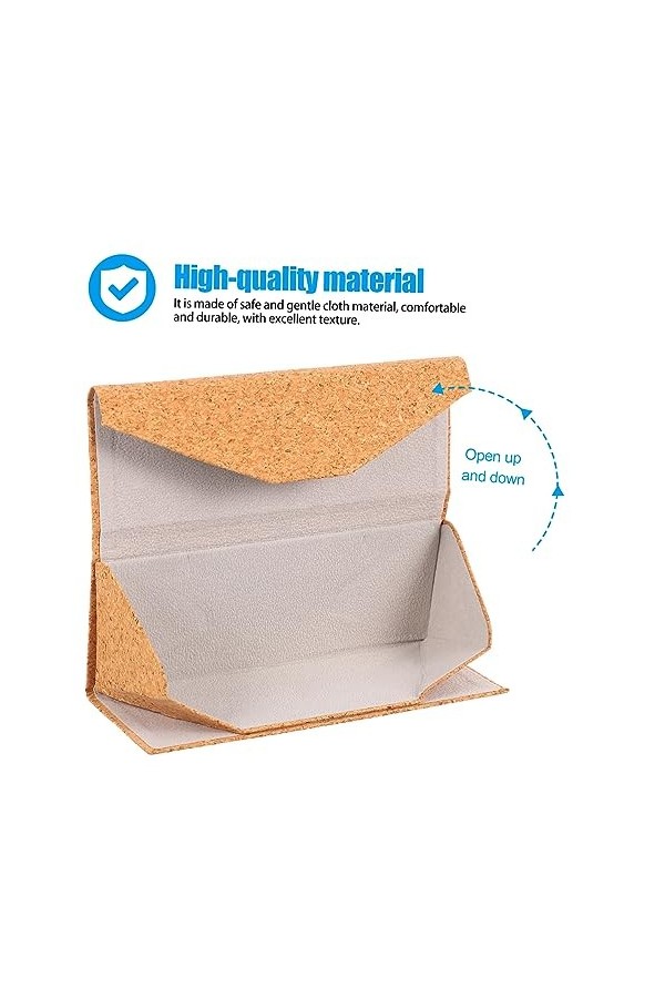 Holibanna 2 Pièces Étui à Lunettes Porte-étuis à Lunettes Étuis De Protection Pour Lunettes Protecteur De Lunettes De Soleil 