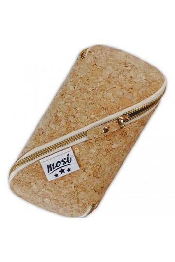 Étui à lunettes ou trousse - étui large et souple en liège véritable, naturel et durable, protecteur de lunettes Liège Natur