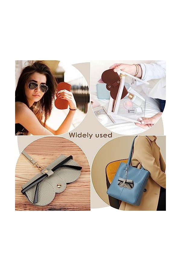 Étui à lunettes de mode, étui à lunettes 4 pièces souple, étui à lunettes de soleil portable, étui à lunettes femme sac à lun