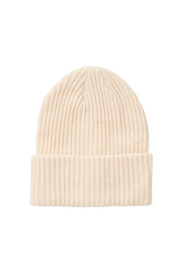 PIECES PCHEXO Hood Noos BC Bonnet tricoté, Gris Whitecap, Taille Unique Femme