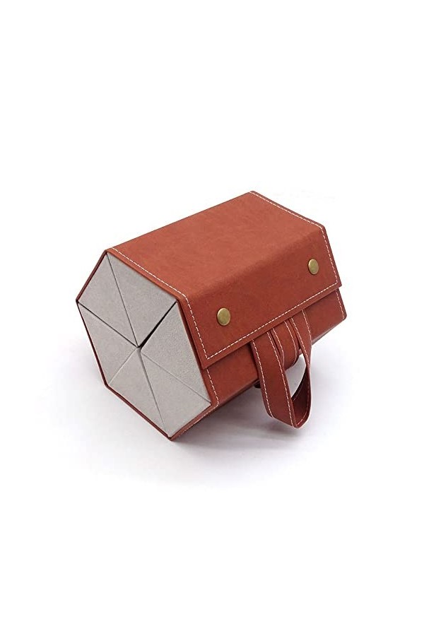 Boîte de rangement pliable et portable pour lunettes de soleil - Sac en polyuréthane pour économiser de lespace - Boîte de r