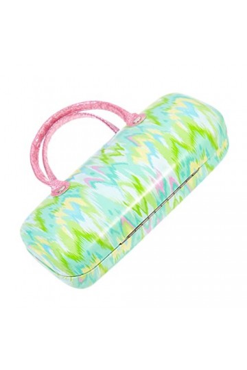 ADOCARN Pu En Cuir Métal Implant Lunettes Métalliques Enfants Étui À Lunettes Lunettes De Soleil Métalliques Pour Les Femmes 