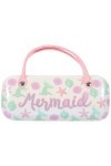 SOIMISS À Lunettes Rigide À Lunettes Sac De Rangement De Maquillage Pochette Portable Pour Lunettes De Soleil Avec Poignée Po