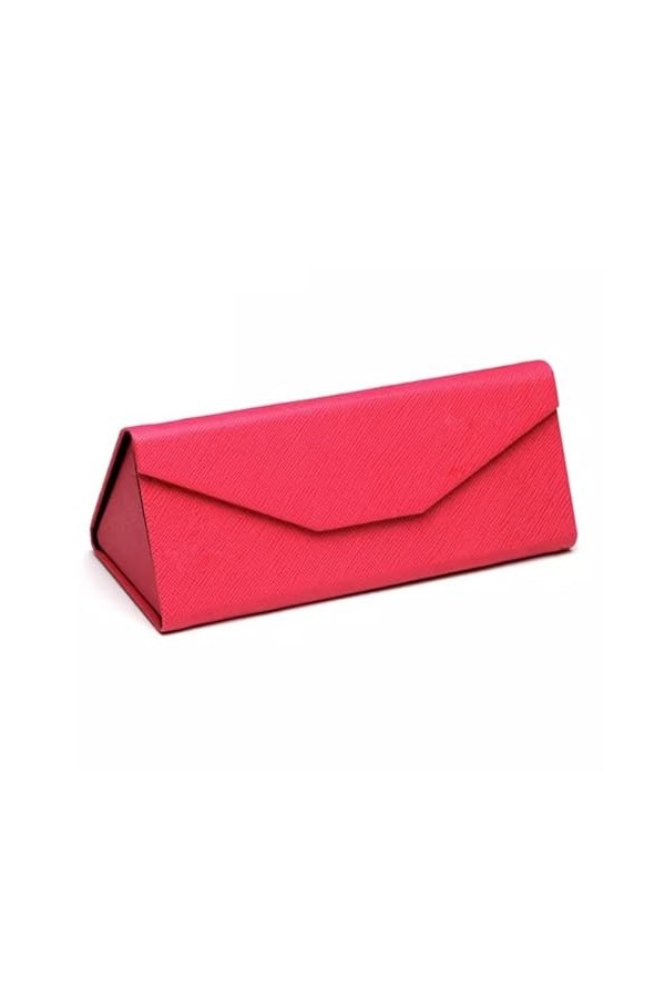 TOOSII Accessoires Pride pour Femmes Étui à Lunettes Portable Pliant Triangulaire, boîte de Rangement légère for Lunettes de 