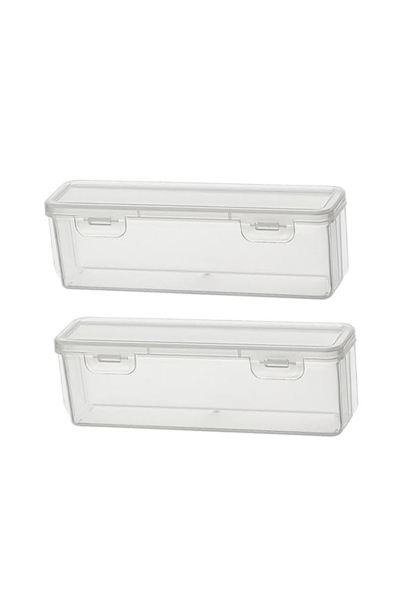 HAPINARY 2 Pièces Porte-lunettes Affichage De Lunettes De Soleil Stockage De Lunettes Rangement De Lunettes Boite En Plastiqu