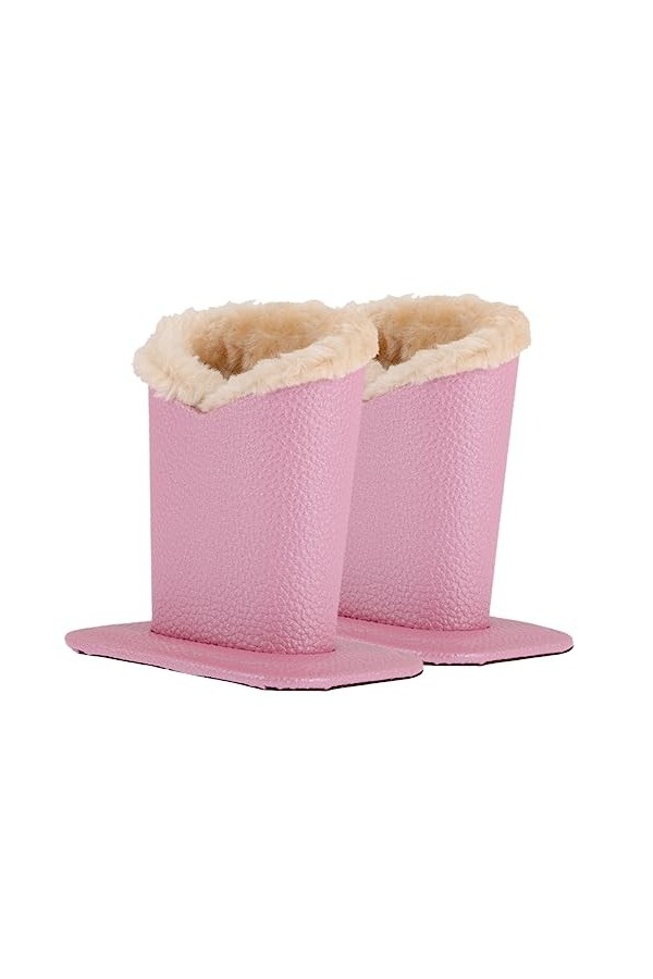 Cabilock 2 Pièces Monture De Lunettes En Peluche Porte-lunettes Présentoir à Lunettes Support Détui à Lunettes Doublé Étui à 