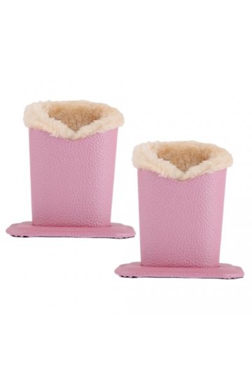 JOINPAYA 2 Pièces Support De Lunettes Mode Litchi Motif Lunettes Présentoir En Peluche En Cuir Lunettes À La Mode Pu Lunettes