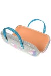 Healeved Étui à Lunettes Portatif Pochette à Lunettes Licorne Étui à Lunettes Rigide Porte-monnaie Licorne Porte-lunettes Pou